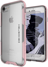 Charger l&#39;image dans la galerie, iPhone 8 Case, Ghostek Cloak 3 Series Case for iPhone 8 Case Clear Protective Case [Rose Pink] (Color in image: Pink)
