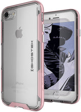Load image into Gallery viewer, iPhone 7 Case, Ghostek Cloak 3 Series Case for iPhone 7 Case Clear Protective Case [Rose Pink] (Color in image: Pink)
