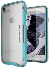 Load image into Gallery viewer, iPhone 7 Case, Ghostek Cloak 3 Series Case for iPhone 7 Case Clear Protective Case [TEAL] (Color in image: Gold)
