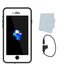 Load image into Gallery viewer, iPhone 7+ Plus Waterproof IP68 Case, Punkcase [Clear] [StudStar Series] [Slim Fit] [Dirtproof] (Color in image: black)
