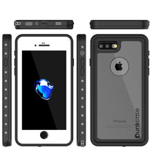 Load image into Gallery viewer, iPhone 7+ Plus Waterproof IP68 Case, Punkcase [Clear] [StudStar Series] [Slim Fit] [Dirtproof] (Color in image: pink)
