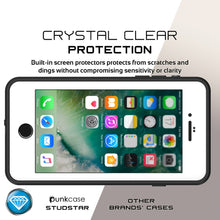 Load image into Gallery viewer, iPhone 7+ Plus Waterproof IP68 Case, Punkcase [Clear] [StudStar Series] [Slim Fit] [Dirtproof] (Color in image: light blue)
