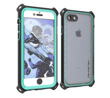 Load image into Gallery viewer, iPhone 7 Waterproof Case, Ghostek Nautical Series for iPhone 7 | Slim Underwater Protection | Adventure Duty | Ultra Fit | Swimming (Teal) (Color in image: Teal)
