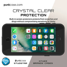 Charger l&#39;image dans la galerie, iPhone 8 Waterproof Case, Punkcase [Clear] [StudStar Series] [Slim Fit] [IP68 Certified][Dirtproof] [Snowproof] (Color in image: light green)
