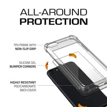 Charger l&#39;image dans la galerie, iPhone  8 Case, Ghostek Covert 2 Series for iPhone  8 Protective Case [ORANGE] (Color in image: Teal)
