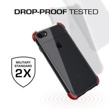 Load image into Gallery viewer, iPhone 7 Case, Ghostek Covert 2 Series for iPhone 7 Protective Case [RED] 
