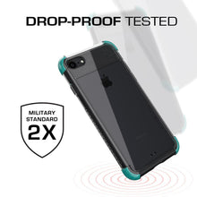 Charger l&#39;image dans la galerie, iPhone  8 Case, Ghostek Covert 2 Series for iPhone  8 Protective Case [TEAL] 
