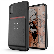 Load image into Gallery viewer, iPhone 7 Case, Ghostek Exec 2 Series for iPhone 7 Protective Wallet Case [BLACK] (Color in image: Black)
