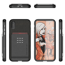 Load image into Gallery viewer, iPhone 7 Case, Ghostek Exec 2 Series for iPhone 7 Protective Wallet Case [BLACK] (Color in image: Brown)
