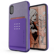 Load image into Gallery viewer, iPhone 7 Case, Ghostek Exec 2 Series for iPhone 7 Protective Wallet Case [PURPLE] (Color in image: Purple)
