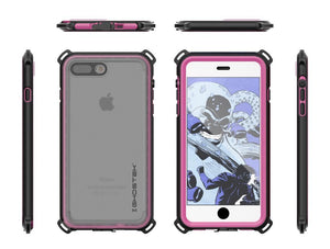 iPhone 7+ Plus case, Ghostek®  Nautical Series  for iPhone 7+ Plus Rugged Heavy Duty Case | Pink 