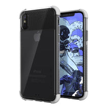 Load image into Gallery viewer, iPhone X Slim Clear Case, Ghostek Covert 2 Series Ultra Thin Shockproof Protective Cover | Hybrid Impact Drop Protection Technology | White (Color in image: White)

