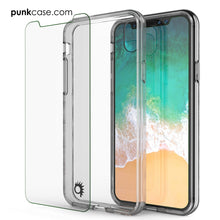 Load image into Gallery viewer, iPhone X Case, PUNKcase [LUCID 2.0 Series] [Slim Fit] Armor Cover W/Integrated Anti-Shock System &amp; Tempered Glass PUNKSHIELD Screen Protector [Clear] (Color in image: White)
