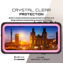 Charger l&#39;image dans la galerie, iPhone XS Max Waterproof Case, Punkcase [Extreme Series] Armor Cover W/ Built In Screen Protector [Pink] (Color in image: Light Blue)
