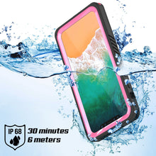Charger l&#39;image dans la galerie, iPhone XS Max Waterproof Case, Punkcase [Extreme Series] Armor Cover W/ Built In Screen Protector [Pink] (Color in image: Teal)
