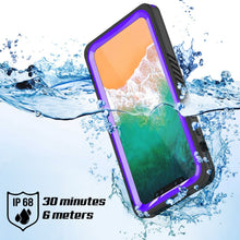 Load image into Gallery viewer, iPhone X Case, Punkcase [Extreme Series] [Slim Fit] [IP68 Certified] [Shockproof] [Snowproof] [Dirproof] Armor Cover W/ Built In Screen Protector for Apple iPhone 10 [PURPLE] (Color in image: White)

