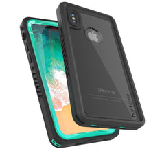 Load image into Gallery viewer, iPhone X Case, Punkcase [Extreme Series] [Slim Fit] [IP68 Certified] [Shockproof] [Snowproof] [Dirproof] Armor Cover W/ Built In Screen Protector for Apple iPhone 10 [Teal] (Color in image: Purple)
