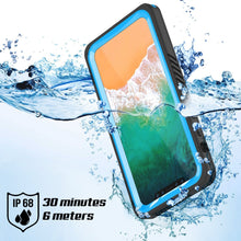 Charger l&#39;image dans la galerie, iPhone XS Max Waterproof Case, Punkcase [Extreme Series] Armor Cover W/ Built In Screen Protector [Light Blue] (Color in image: Light Green)
