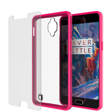 Load image into Gallery viewer, OnePlus 3 Case Punkcase® LUCID 2.0 Pink Series w/ SHIELD GLASS Lifetime Warranty Exchange (Color in image: clear)
