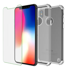 Load image into Gallery viewer, iPhone X Case, Punkcase [BLAZE SERIES] Protective Cover W/ PunkShield Screen Protector [Shockproof] [Slim Fit] for Apple iPhone 10 [Silver] (Color in image: Gold)
