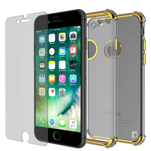 Charger l&#39;image dans la galerie, iPhone 8 Case, Punkcase [BLAZE SERIES] Protective Cover W/ PunkShield Screen Protector [Shockproof] [Slim Fit] for Apple iPhone [Gold] (Color in image: Silver)
