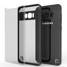 Load image into Gallery viewer, Galaxy S8 Plus Case, Punkcase [MASK Series] [BLACK] Full Body Hybrid Dual Layer TPU Cover W/ Protective PUNKSHIELD Screen Protector (Color in image: white)
