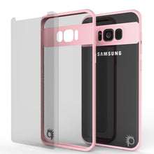 Load image into Gallery viewer, Galaxy S8 Case, Punkcase [MASK Series] [PINK] Full Body Hybrid Dual Layer TPU Cover W/ Protective PUNKSHIELD Screen Protector (Color in image: black)

