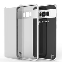 Load image into Gallery viewer, Galaxy S8 Plus Case, Punkcase [MASK Series] [WHITE] Full Body Hybrid Dual Layer TPU Cover W/ Protective PUNKSHIELD Screen Protector (Color in image: black)
