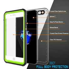 Charger l&#39;image dans la galerie,  Crystal Clear Optical Lens Iphone 7 Easy To Press Button Raised Bevel - Crystal Clear Screen Protector fF A 360° FULL BODY PROTECTION  (Color in image: Pink)
