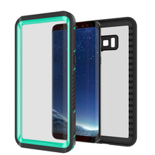 Load image into Gallery viewer, Galaxy S8 Waterproof Case, Punkcase [Extreme Series] [Slim Fit] [IP68 Certified] [Shockproof] [Snowproof] [Dirproof] Armor Cover W/ Built In Screen Protector for Samsung Galaxy S8 [Teal] (Color in image: Pink)
