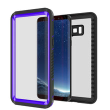 Load image into Gallery viewer, Galaxy S8 PLUS Waterproof Case, Punkcase [Extreme Series] [Slim Fit] [IP68 Certified] [Shockproof] [Snowproof] [Dirproof] Armor Cover W/ Built In Screen Protector for Samsung Galaxy S8+ [Purple] (Color in image: Green)
