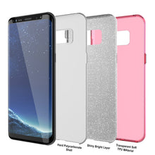 Load image into Gallery viewer, Galaxy S8 Plus Case, Punkcase Galactic 2.0 Series Ultra Slim Protective Armor TPU Cover [Pink] (Color in image: gold)
