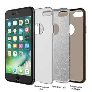 iPhone SE (4.7") Case, Punkcase Galactic 2.0 Series Ultra Slim Protective Armor TPU Cover [Black/Grey] (Color in image: pink)