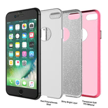 Charger l&#39;image dans la galerie, iPhone 8 Case, Punkcase Galactic 2.0 Series Ultra Slim Protective Armor TPU Cover [Pink] (Color in image: gold)
