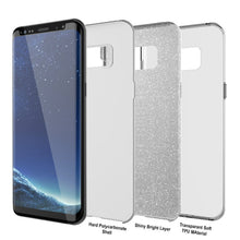Load image into Gallery viewer, Galaxy S8 Case, Punkcase Galactic 2.0 Series Ultra Slim Protective Armor TPU Cover w/ PunkShield Screen Protector | Lifetime Exchange Warranty | Designed for Samsung Galaxy S8 [Silver] (Color in image: pink)
