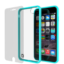 Load image into Gallery viewer, iPhone 7+ Plus Case Punkcase® LUCID 2.0 Teal Series w/ PUNK SHIELD Screen Protector | Ultra Fit (Color in image: clear)
