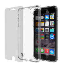 Load image into Gallery viewer, iPhone 7 Case Punkcase® LUCID 2.0 Clear Series Series w/ PUNK SHIELD Screen Protector | Ultra Fit (Color in image: black)
