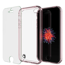 Charger l&#39;image dans la galerie, iPhone SE/5S/5 Case Punkcase® LUCID 2.0 Crystal Pink Series w/ PUNK SHIELD Screen Protector | Ultra Fit (Color in image: clear)
