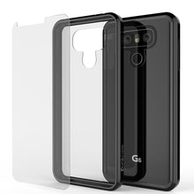 Load image into Gallery viewer, LG G6 Case Punkcase® LUCID 2.0 Black Series w/ PUNK SHIELD Screen Protector | Ultra Fit (Color in image: clear)
