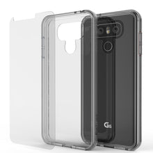 Load image into Gallery viewer, LG G6 Case Punkcase® LUCID 2.0 Clear Series w/ PUNK SHIELD Screen Protector | Ultra Fit (Color in image: black)
