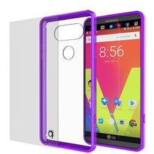 Load image into Gallery viewer, LG v20 Case Punkcase® LUCID 2.0 Purple Series w/ PUNK SHIELD Glass Screen Protector | Ultra Fit (Color in image: clear)
