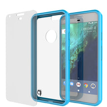 Charger l&#39;image dans la galerie, Google Pixel XL Case Punkcase® LUCID 2.0 Light Blue Series w/ PUNK SHIELD Glass Screen Protector | Ultra Fit (Color in image: teal)
