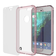 Charger l&#39;image dans la galerie, Google Pixel Case Punkcase® LUCID 2.0 Crystal Pink Series w/ PUNK SHIELD Glass Screen Protector | Ultra Fit (Color in image: pink)
