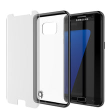 Load image into Gallery viewer, S7 Edge Case Punkcase® LUCID 2.0 Black Series w/ PUNK SHIELD Screen Protector | Ultra Fit (Color in image: black)
