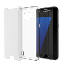 Load image into Gallery viewer, S7 Edge Case Punkcase® LUCID 2.0 Clear Series w/ PUNK SHIELD Screen Protector | Ultra Fit (Color in image: clear)
