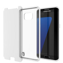Load image into Gallery viewer, S7 Edge Case Punkcase® LUCID 2.0 White Series w/ PUNK SHIELD Screen Protector | Ultra Fit (Color in image: white)
