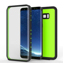 Load image into Gallery viewer, Galaxy S8 Plus Waterproof Case PunkCase StudStar Light Green Thin 6.6ft Underwater IP68 ShockProof (Color in image: white)
