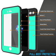 Charger l&#39;image dans la galerie, iPhone SE (4.7&quot;) Waterproof Case, Punkcase [Teal] [StudStar Series] [Slim Fit] [IP68 Certified]] [Dirtproof] [Snowproof] (Color in image: pink)
