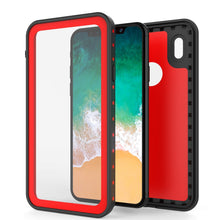 Load image into Gallery viewer, iPhone X Waterproof IP68 Case, Punkcase [Red] [StudStar Series] [Slim Fit] [Dirtproof] (Color in image: light green)
