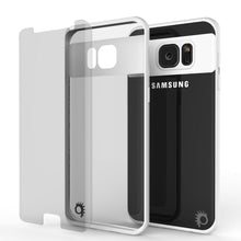 Load image into Gallery viewer, Galaxy S7 Edge Case [MASK Series] [WHITE] Full Body Hybrid Dual Layer TPU Cover W/ Protective PUNKSHIELD Screen Protector (Color in image: pink)
